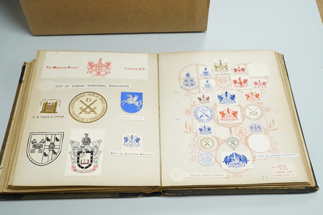 Edward Ralph Bickersteth (1904-1965), three green Morocco leather and gilt tooled albums of photographs relating to ERB’s Eton and Cambridge education and sporting achievements and travel 1918–1923, all with inscriptions